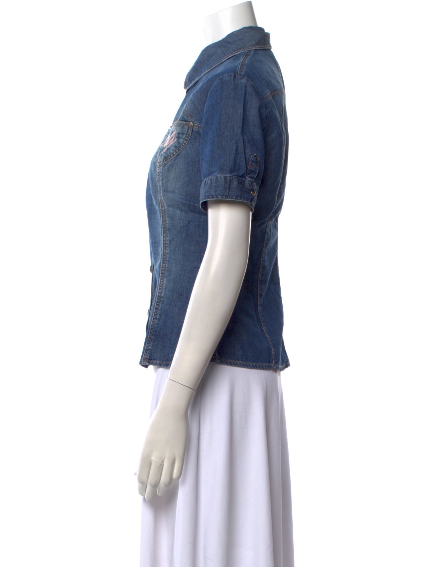 D&G Vintage 2006 Button-Up Top