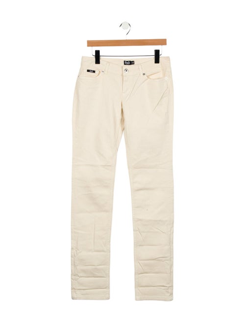 D&G Mid-Rise Straight Leg Jeans