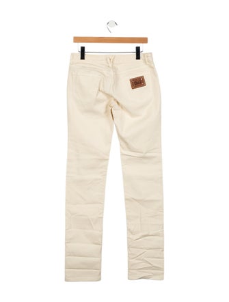 D&G Mid-Rise Straight Leg Jeans