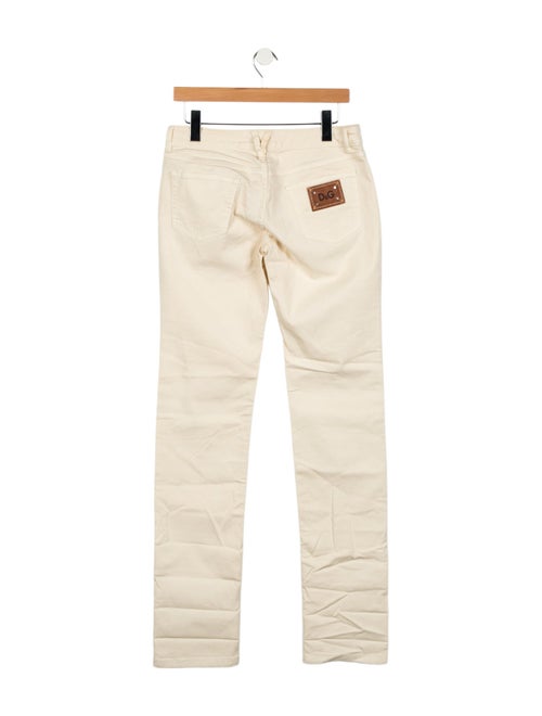 D&G Mid-Rise Straight Leg Jeans