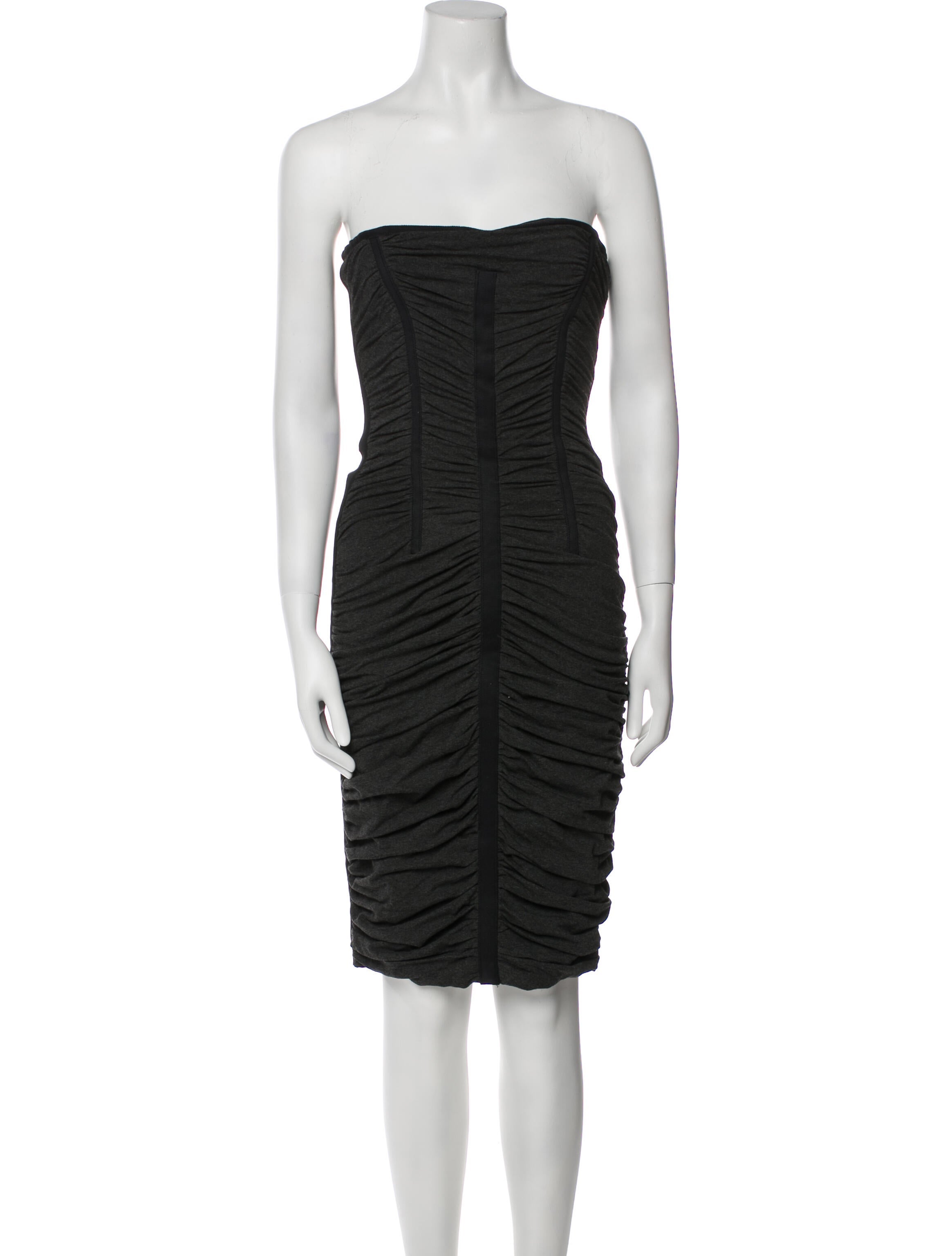 D&G Strapless Mini Dress