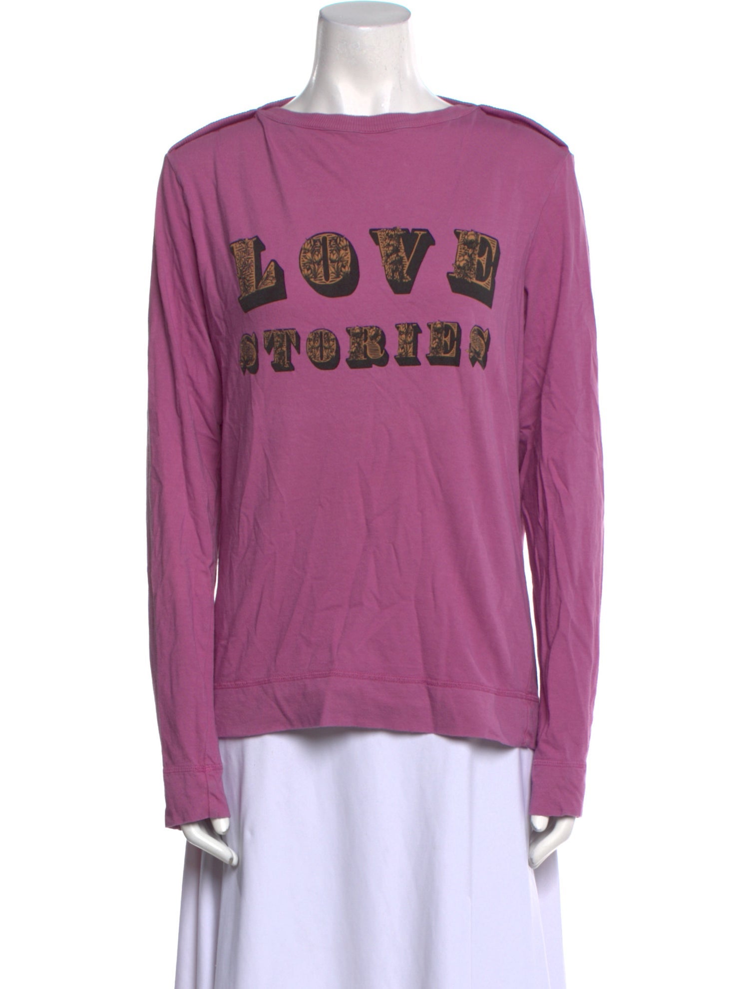 D&G Graphic Print Crew Neck Sweatshirt