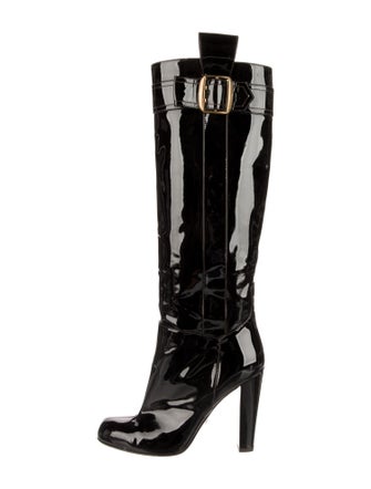 D&G Patent Leather Boots