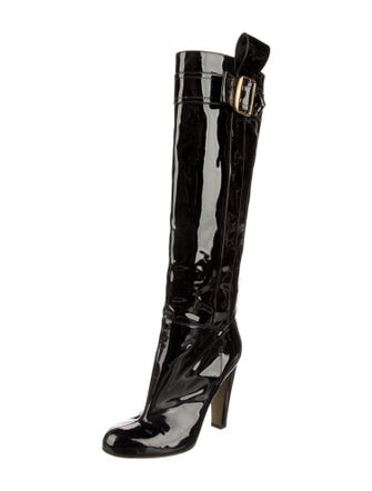 D&G Patent Leather Boots
