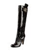 D&G Patent Leather Boots