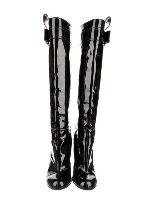 D&G Patent Leather Boots