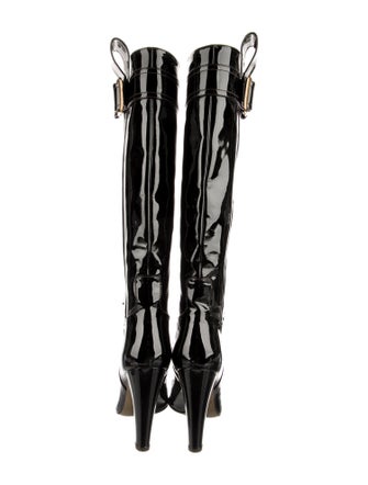 D&G Patent Leather Boots