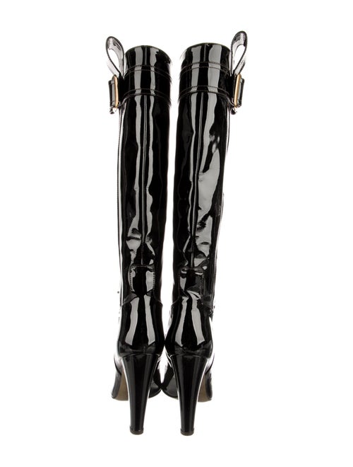 D&G Patent Leather Boots
