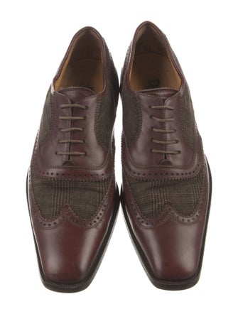 D&G Leather Lasercut Accents Brogues