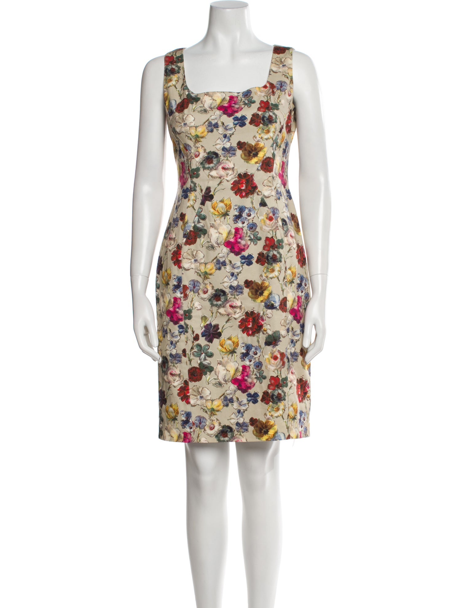 D&G Floral Print Mini Dress