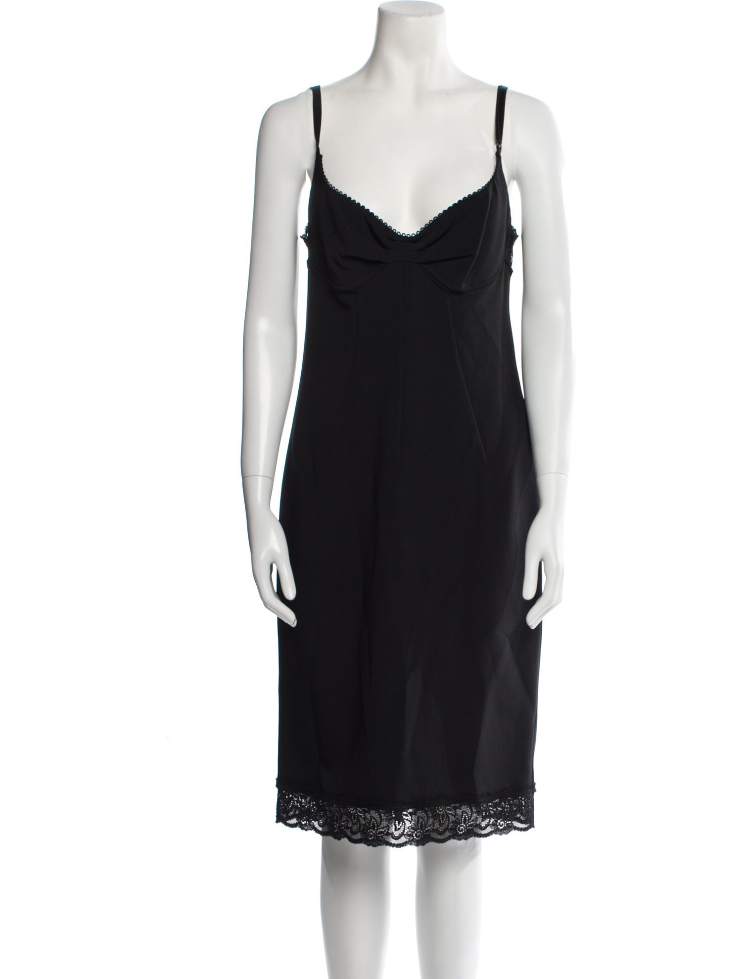 D&G Cowl Neck Knee-Length Dress