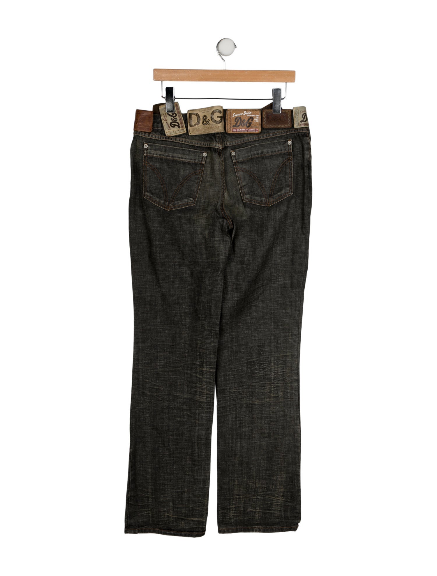 D&G Vintage Straight-Leg Jeans