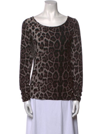D&G 2000's Animal Print Blouse