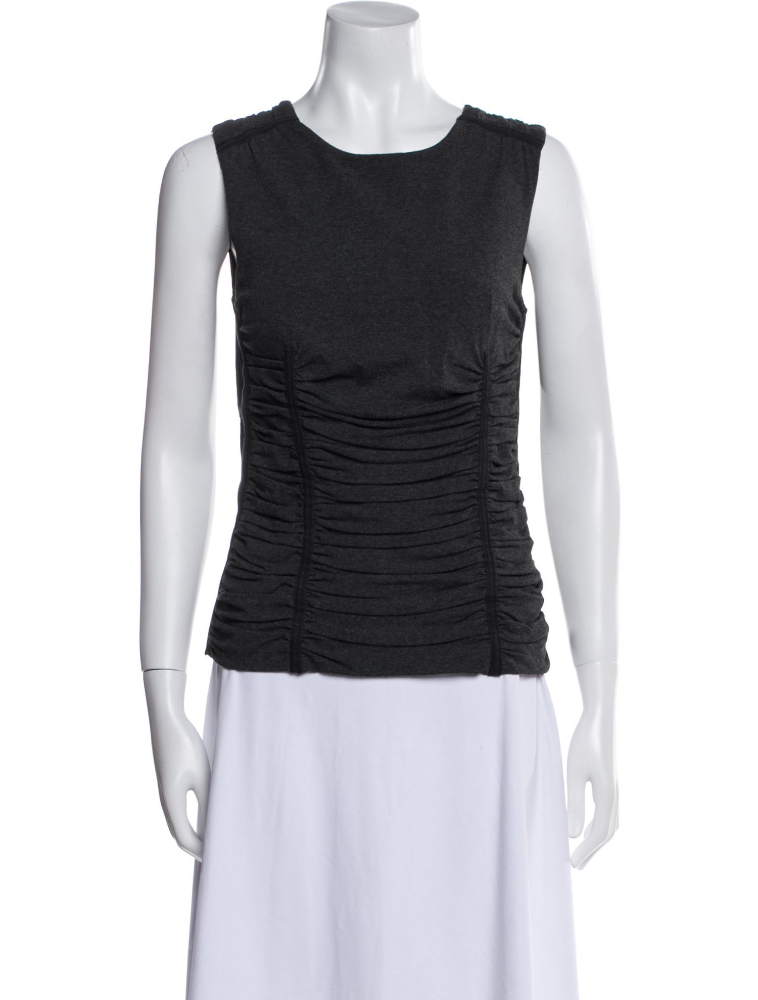 D&G Scoop Neck Sleeveless Top