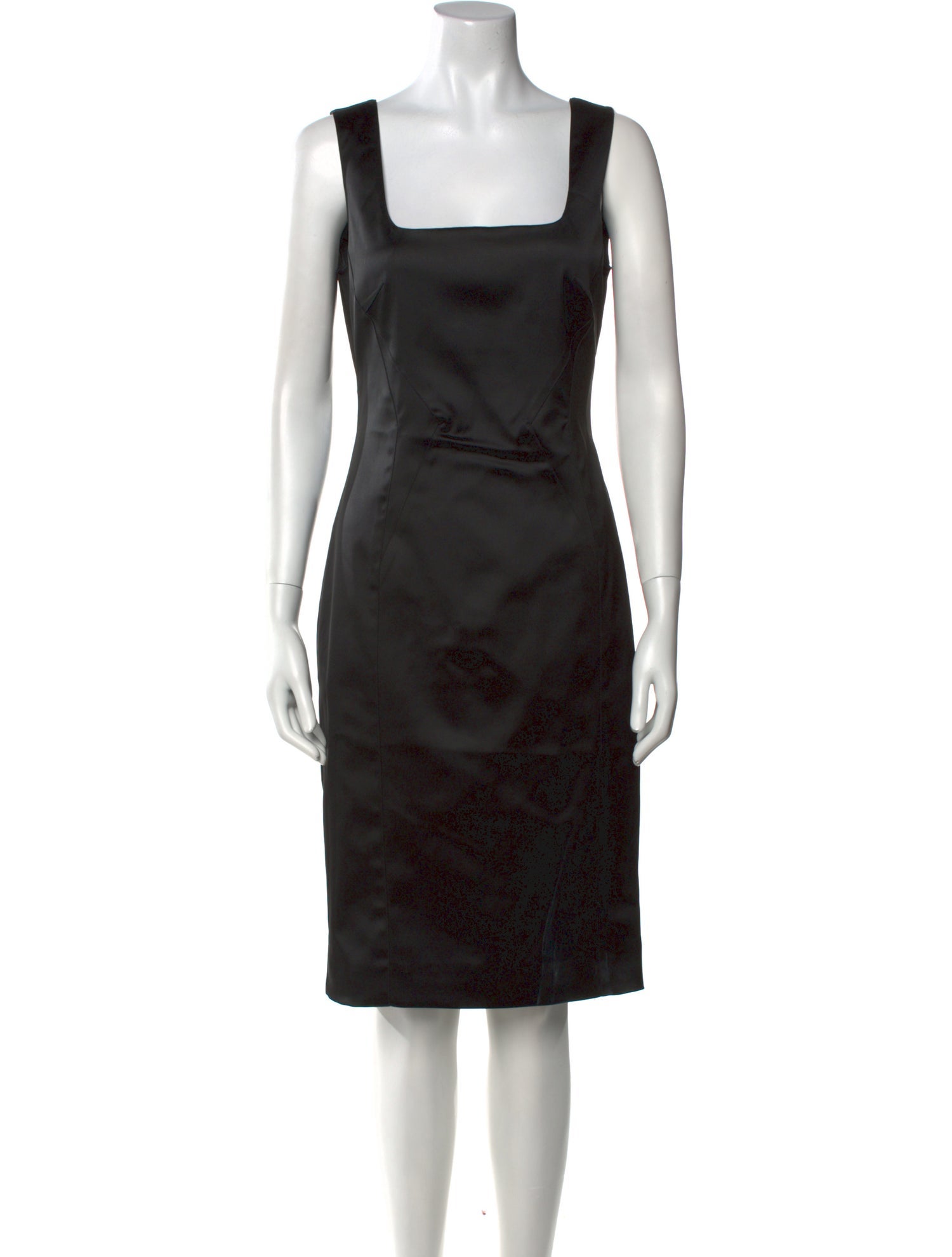 D&G Square Neckline Knee-Length Dress