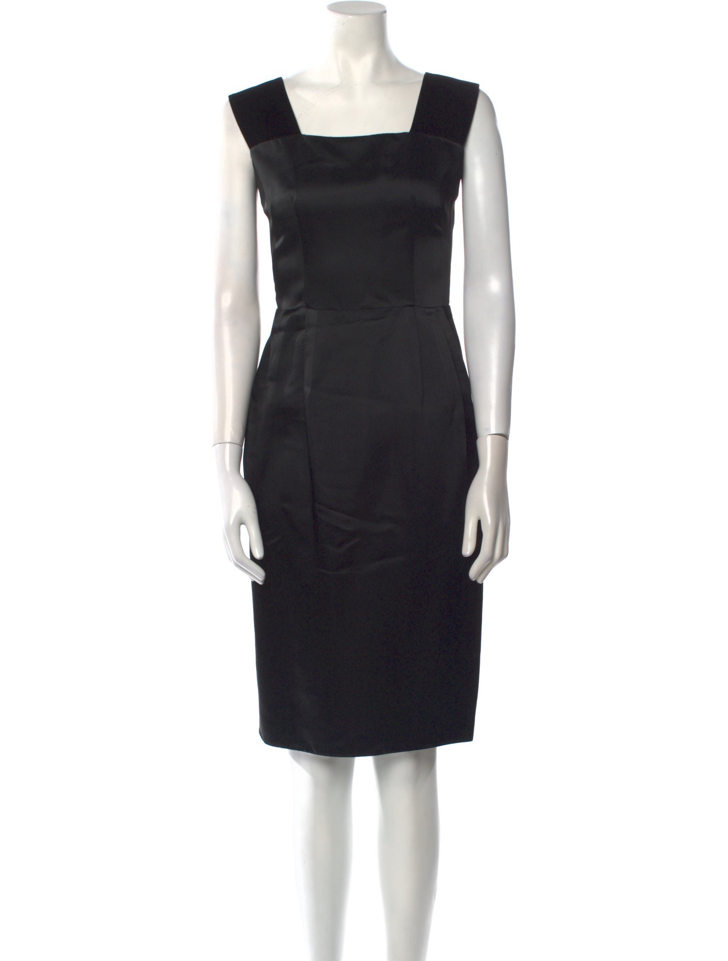 D&G Square Neckline Knee-Length Dress