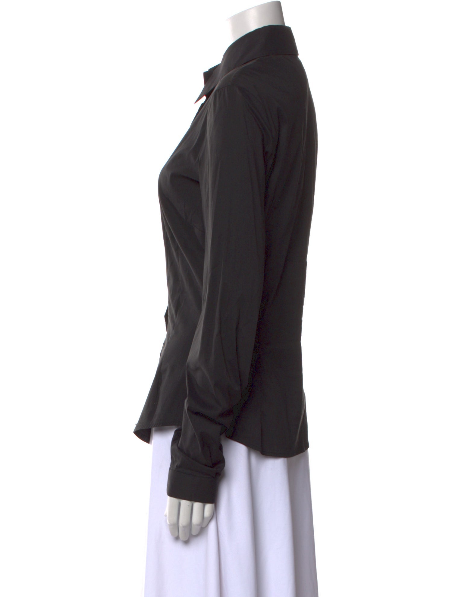 D&G Long Sleeve Button-Up Top