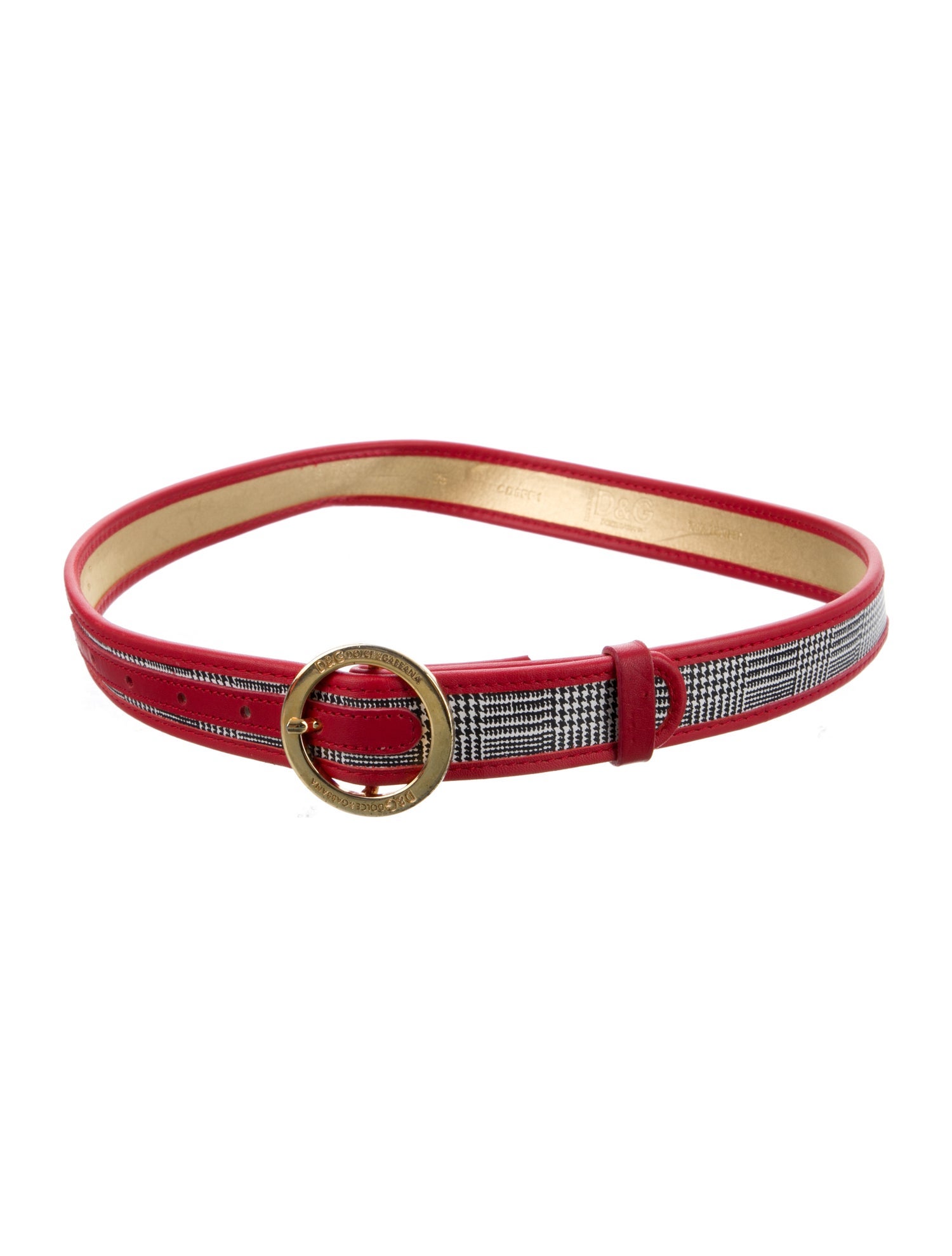 D&G Leather Belt