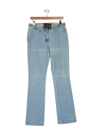 D&G High-Rise Wide Leg Jeans