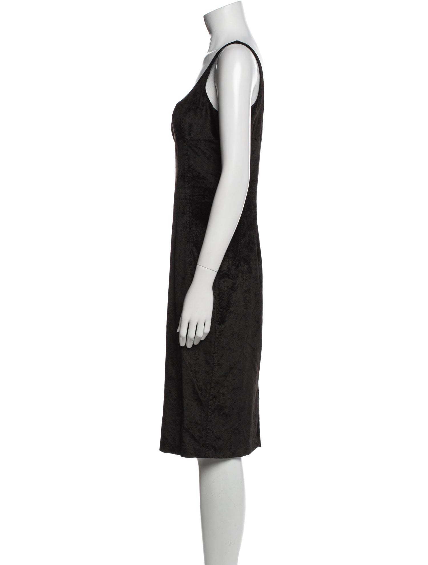 D&G Scoop Neck Knee-Length Dress