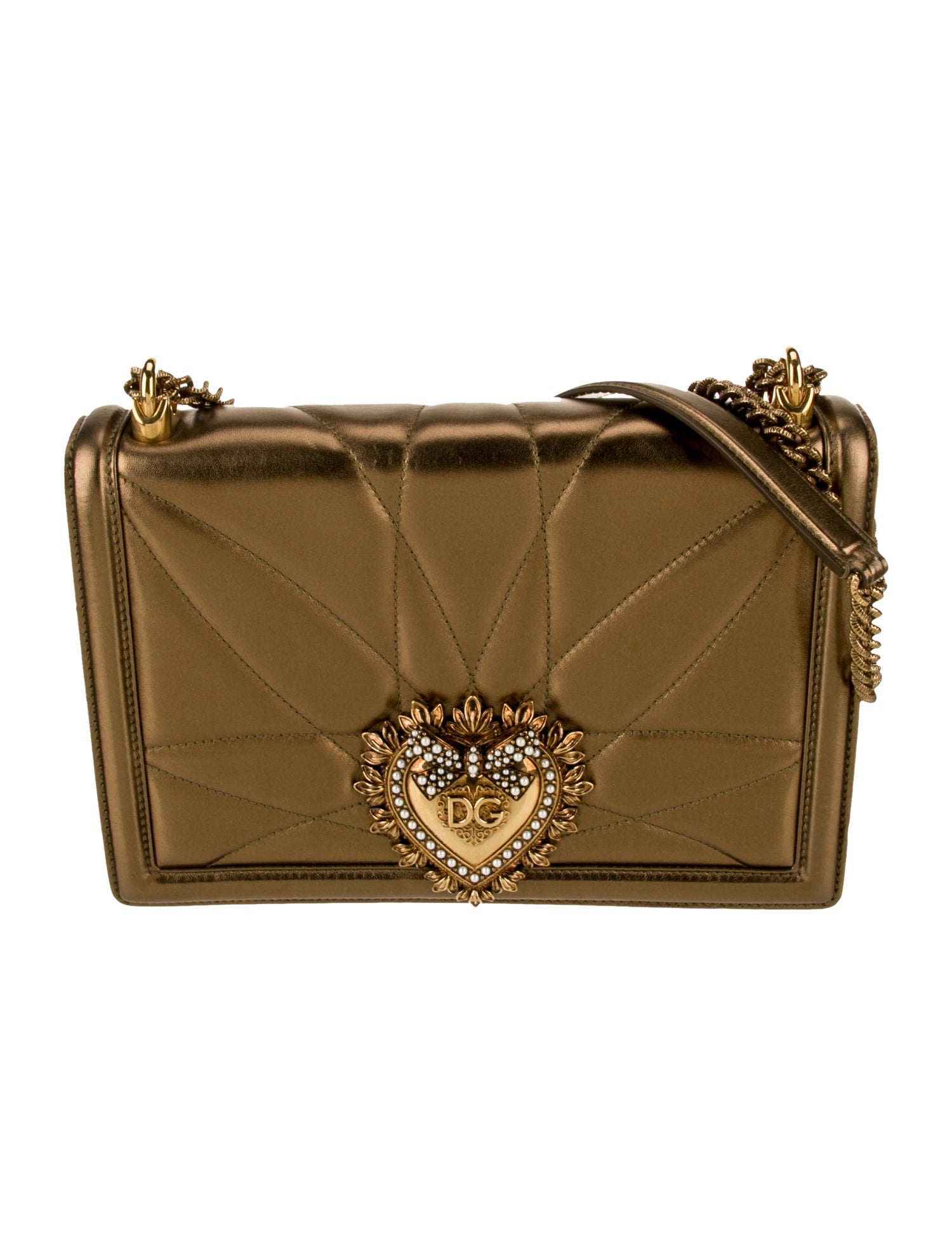 Dolce & Gabbana Quilted Evening Bag