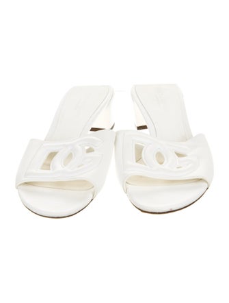 D&G Leather Slides