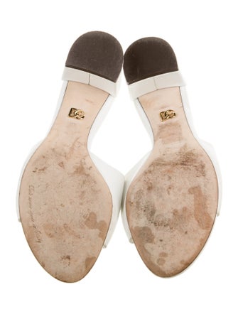 D&G Leather Slides