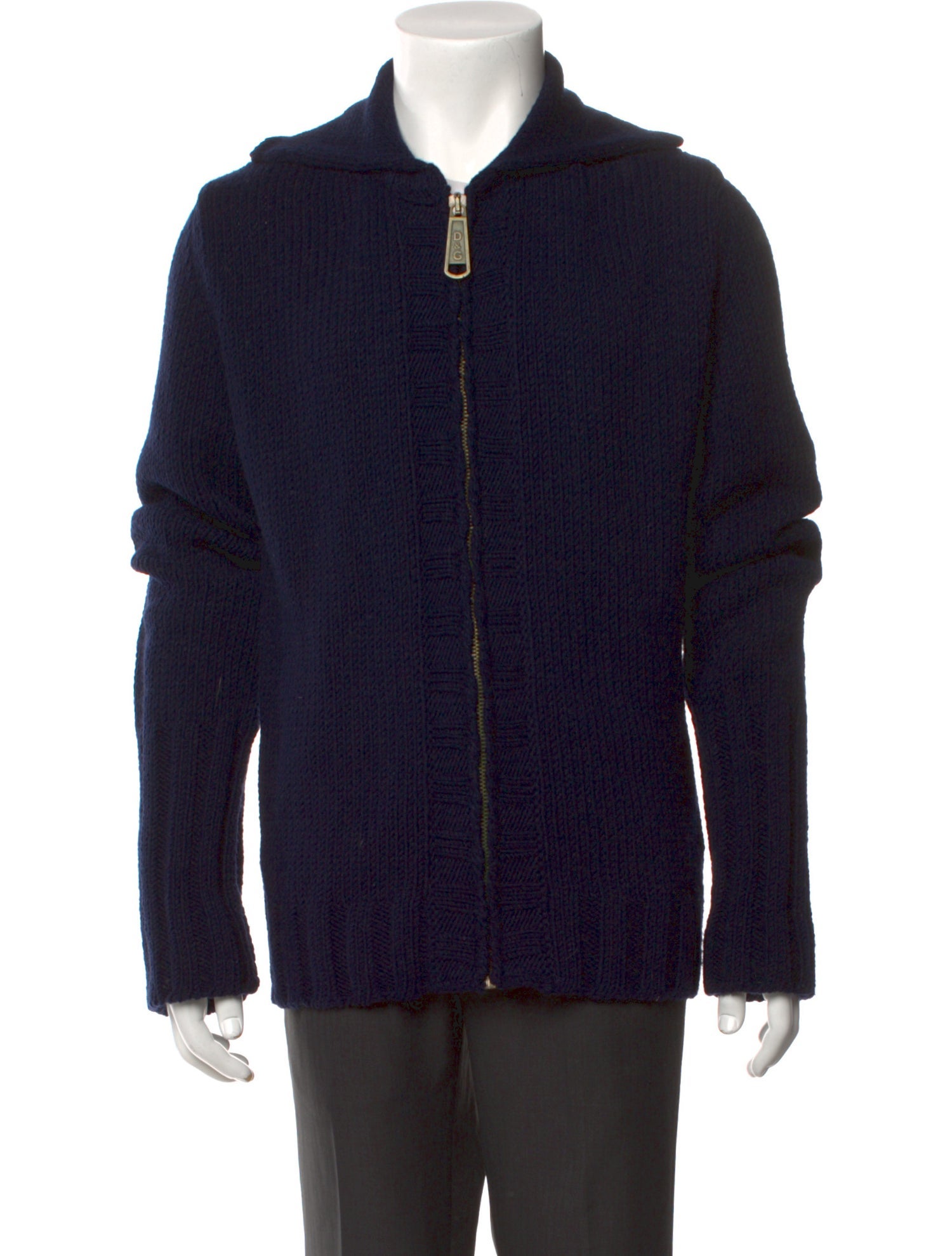 D&G Mock Neck Long Sleeve Cardigan