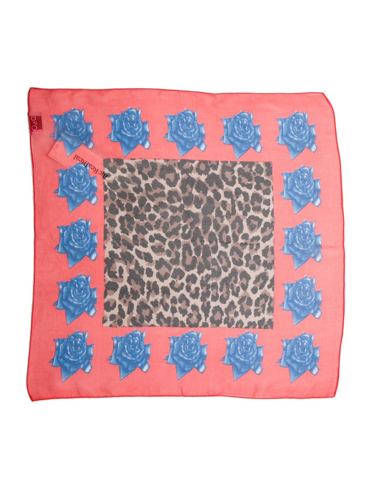 D&G Animal Print Scarf