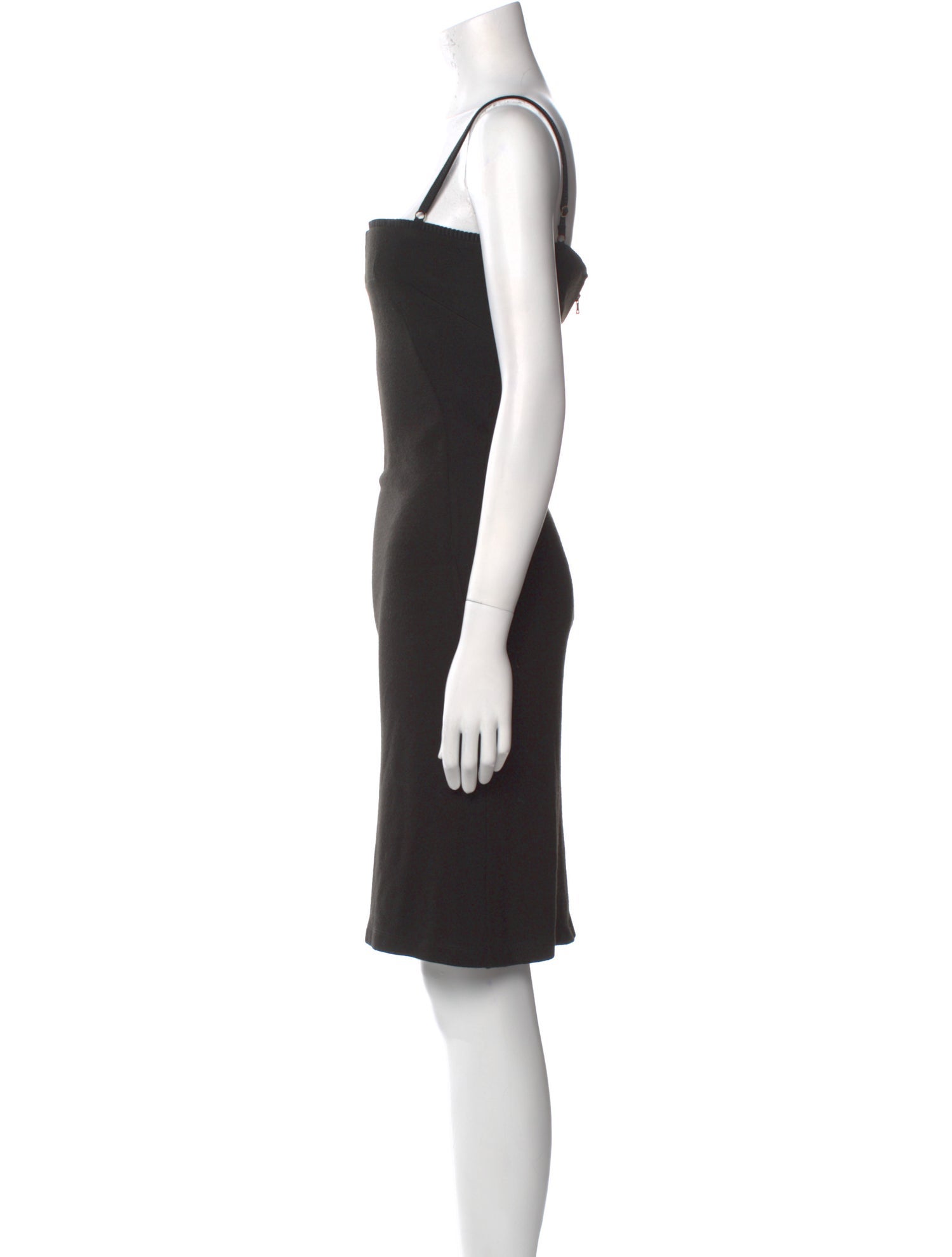 D&G Virgin Wool Knee-Length Dress