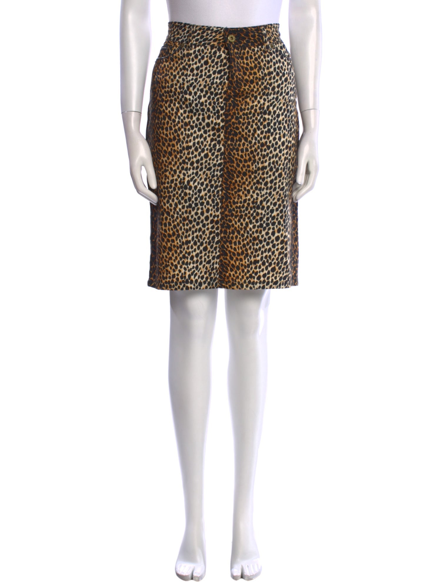 D&G Late 2000's - Early 2010's Knee-Length Skirt