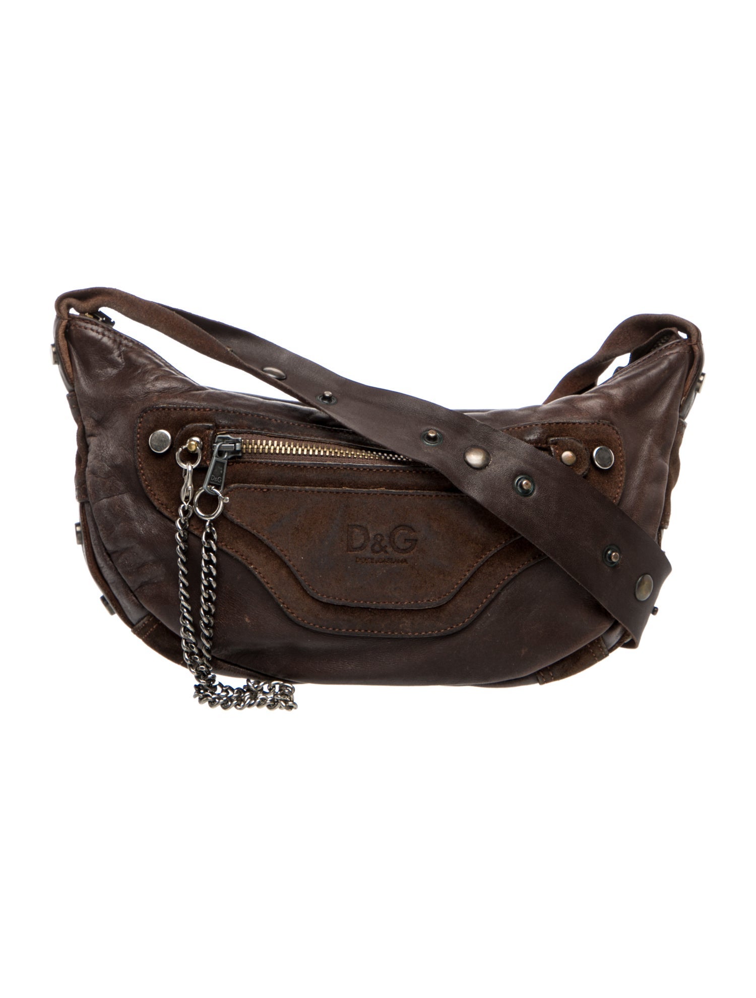 D&G Leather Messenger Bag