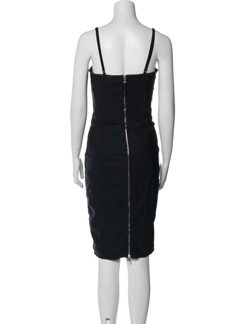 D&G Square Neckline Mini Dress