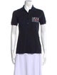 D&G Graphic Print Short Sleeve Polo