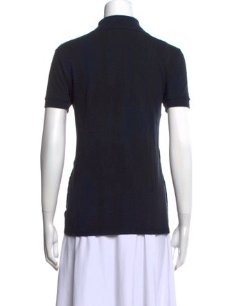 D&G Graphic Print Short Sleeve Polo