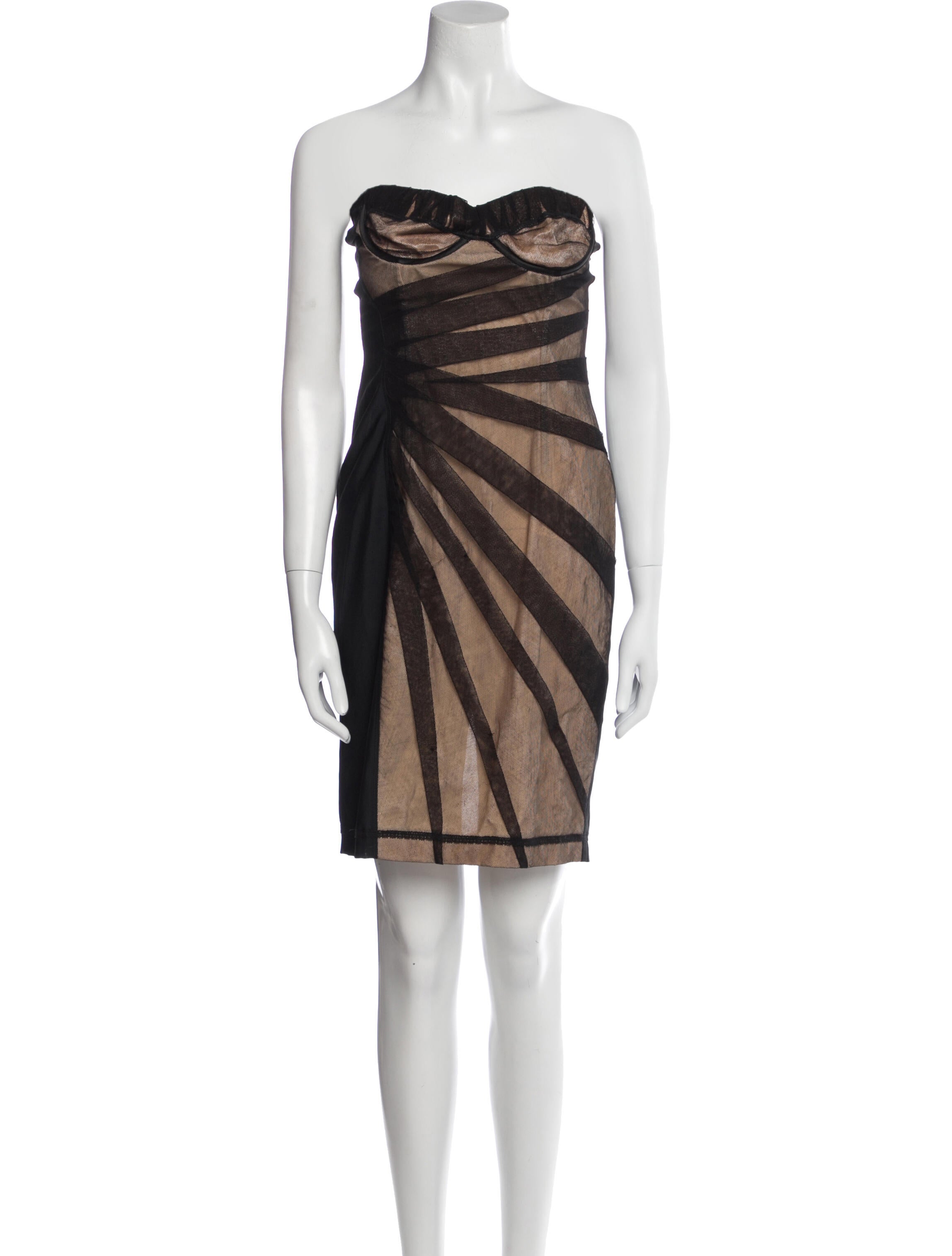 D&G Strapless Mini Dress