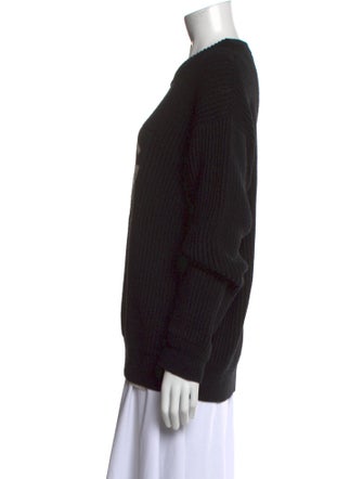 D&G Virgin Wool Graphic Print Sweater