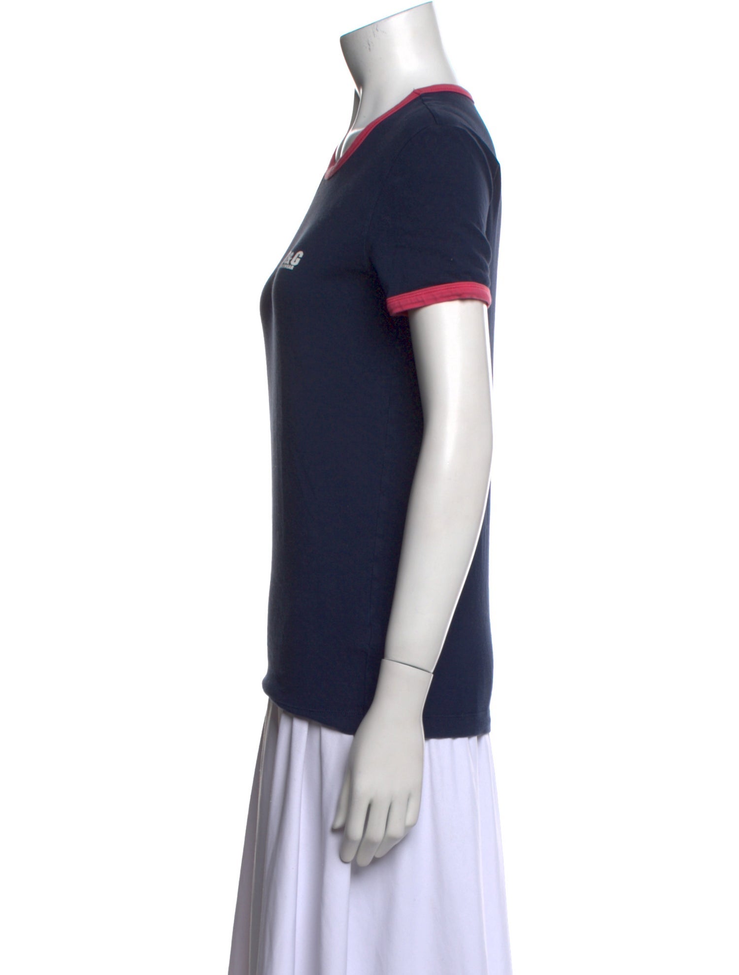 D&G Graphic Print Crew Neck T-Shirt