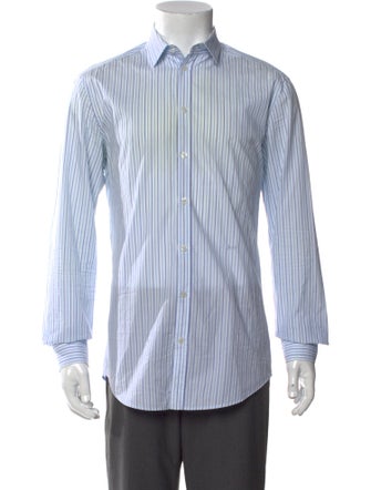 D&G Striped Long Sleeve Dress Shirt