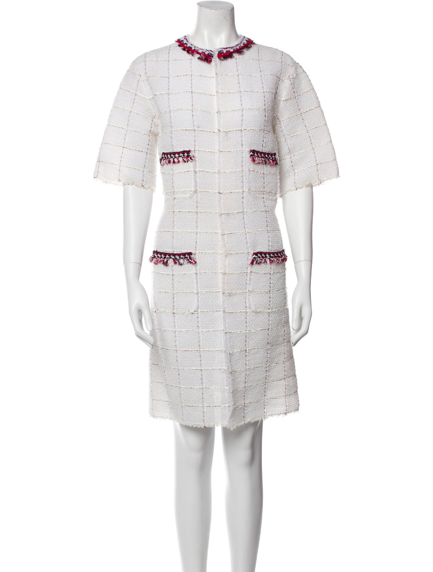 D&G Lace Pattern Mini Dress