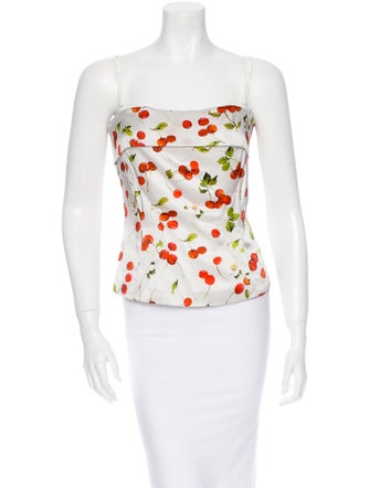 D&G Cherry Print Top