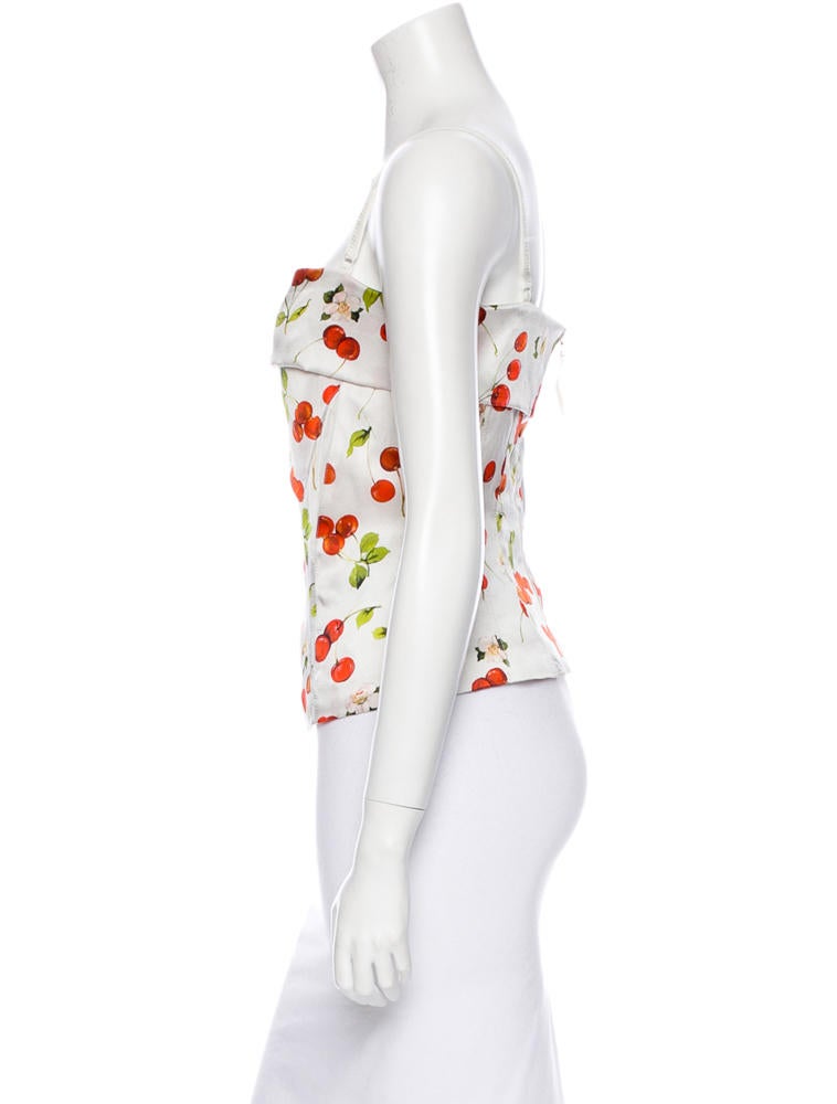 D&G Cherry Print Top