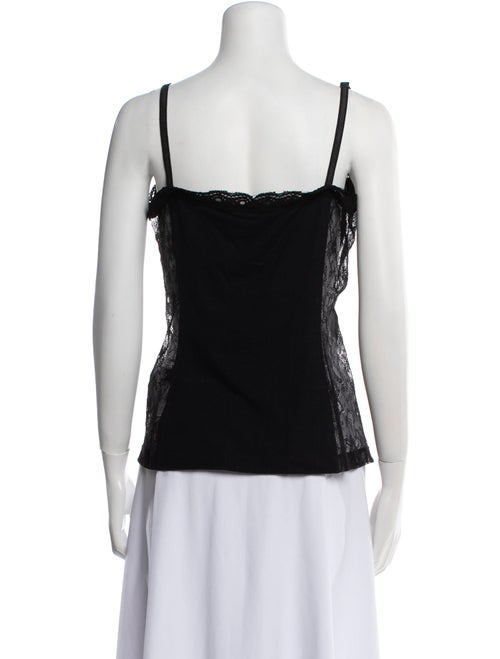 D&G Square Neckline Sleeveless Top