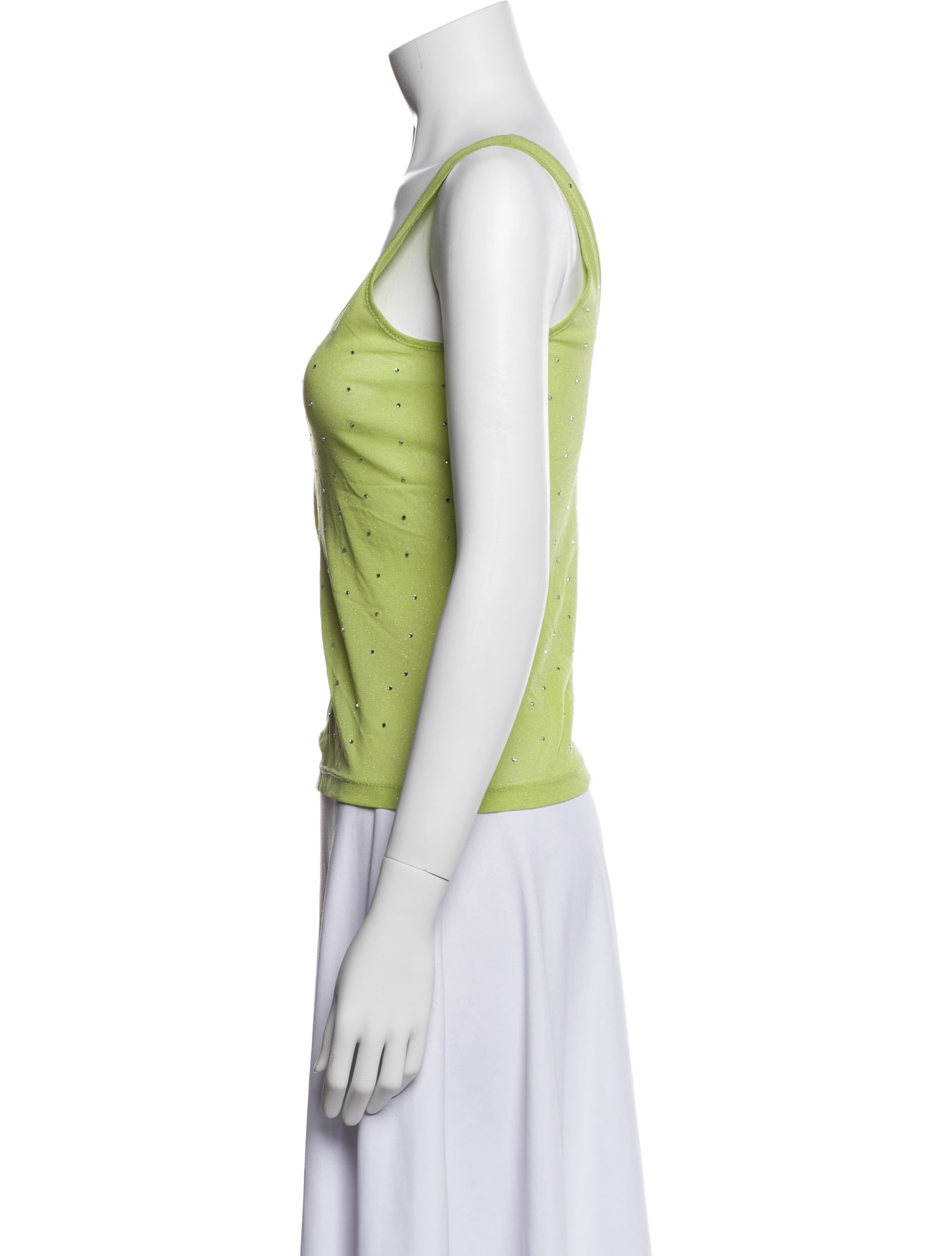 D&G Scoop Neck Sleeveless Top