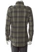 D&G Plaid Print Long Sleeve Western Shirt