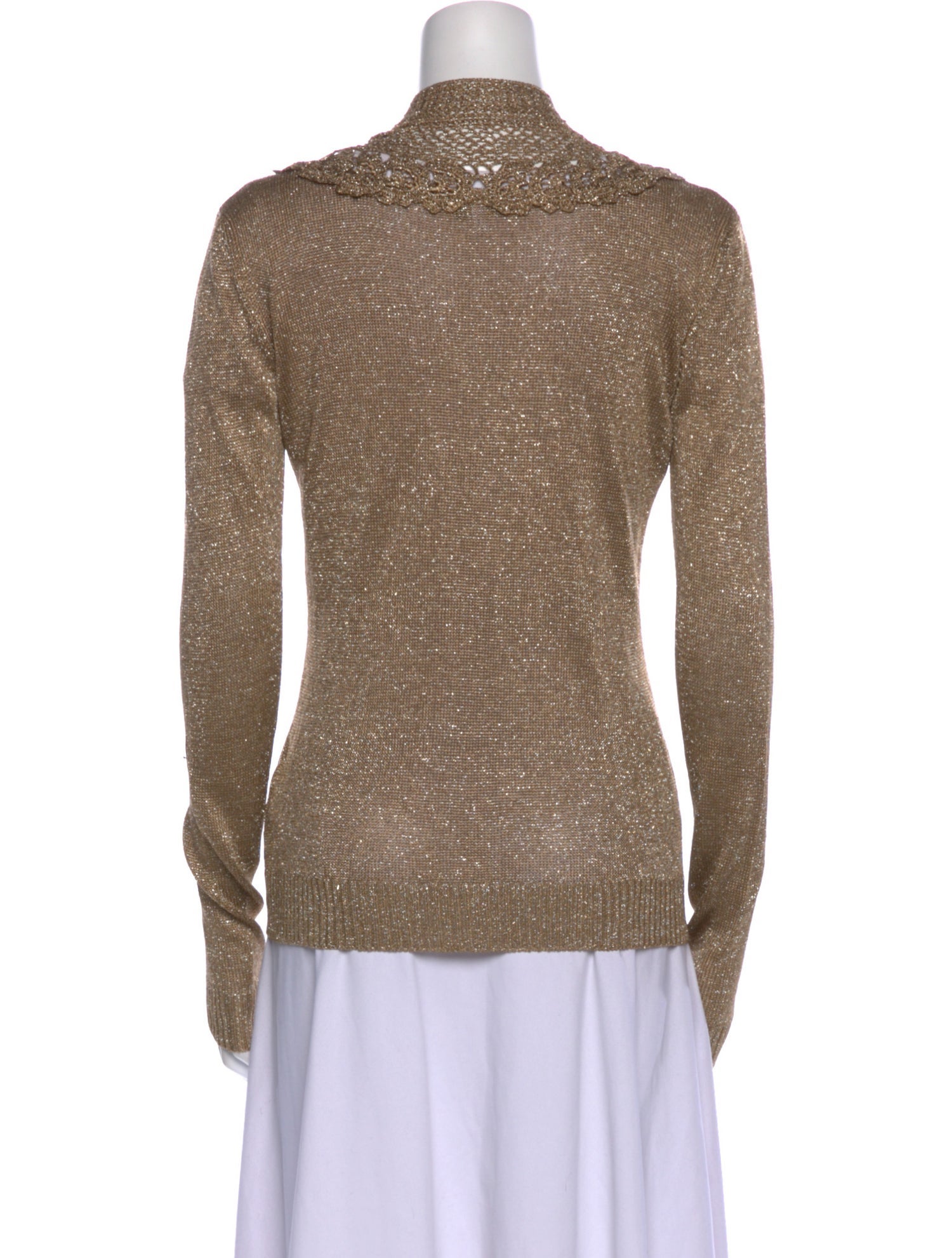 D&G Silk Crew Neck Sweater