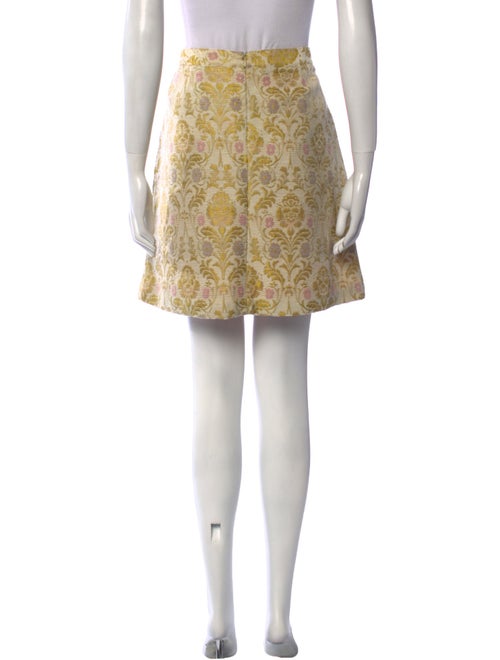 D&G Floral Print Mini Skirt