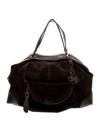 D&G Suede Shoulder Bag