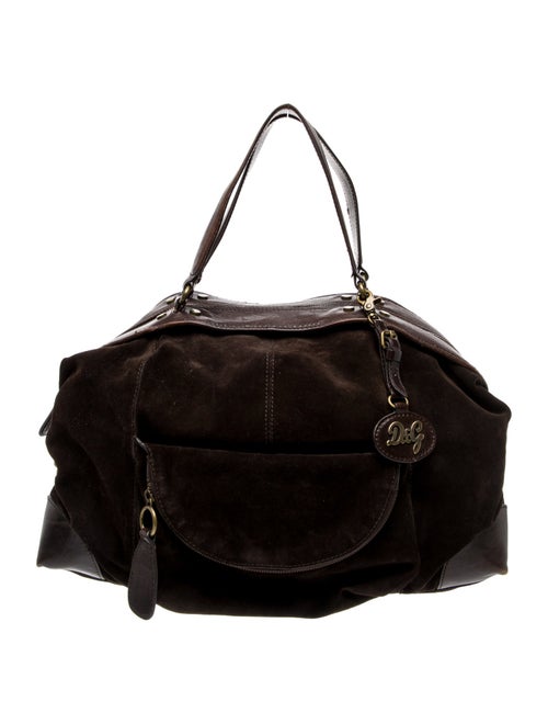 D&G Suede Shoulder Bag