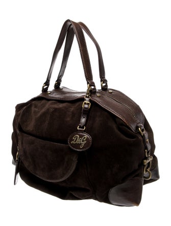 D&G Suede Shoulder Bag